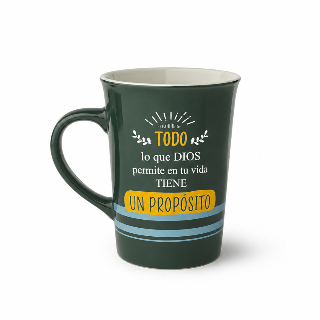 Taza Mensajes de Bendición | Cerámica Premium 14 oz