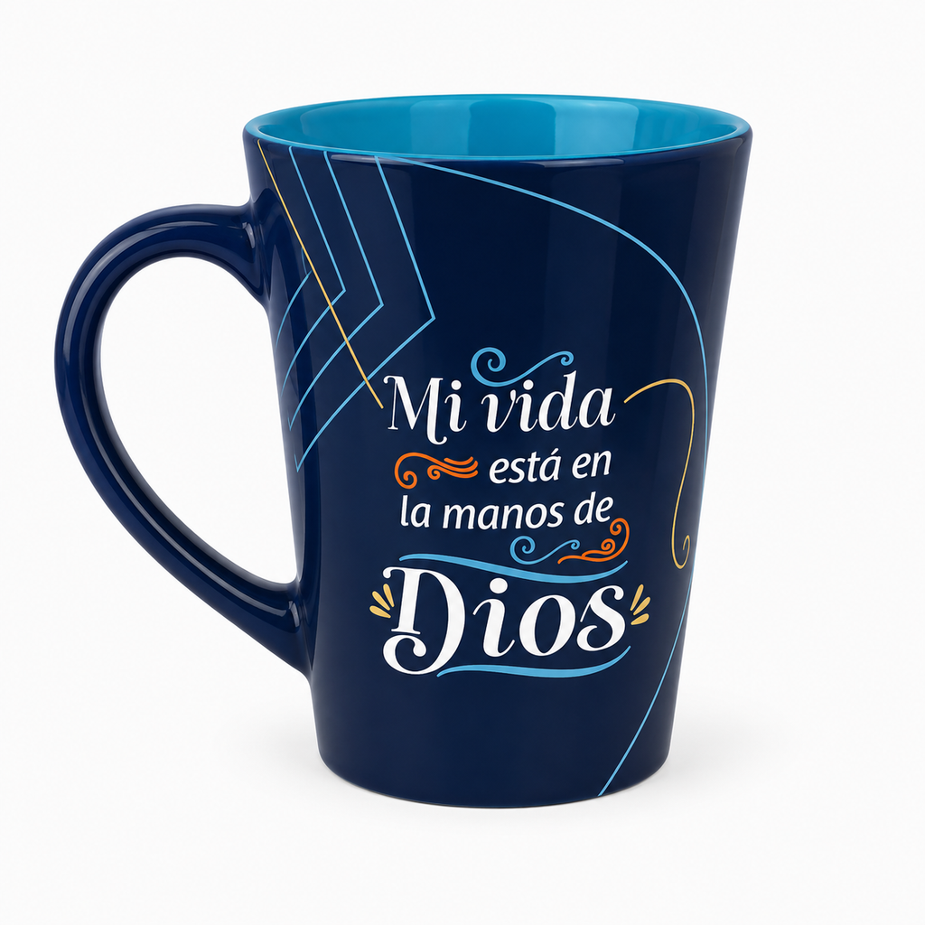 Taza Mensajes de Bendición | Cerámica Premium 14 oz