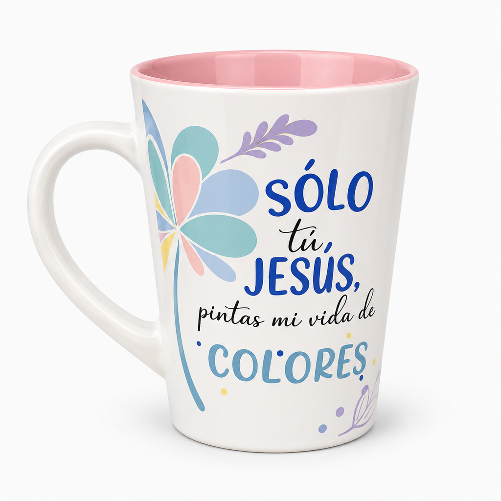 Taza Mensajes de Bendición | Cerámica Premium 14 oz