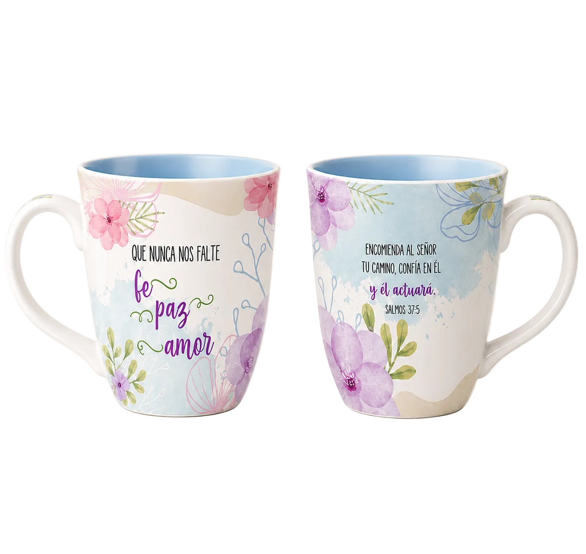 Taza Amada y Bendecida | Cerámica 14 oz