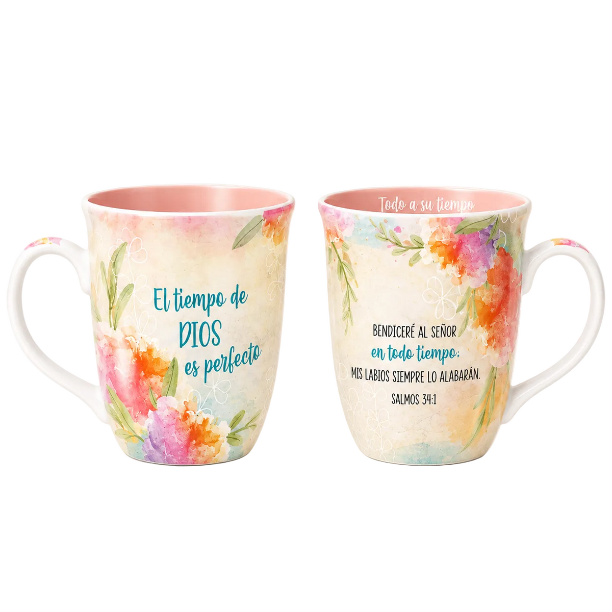 Taza Amada y Bendecida | Cerámica 14 oz