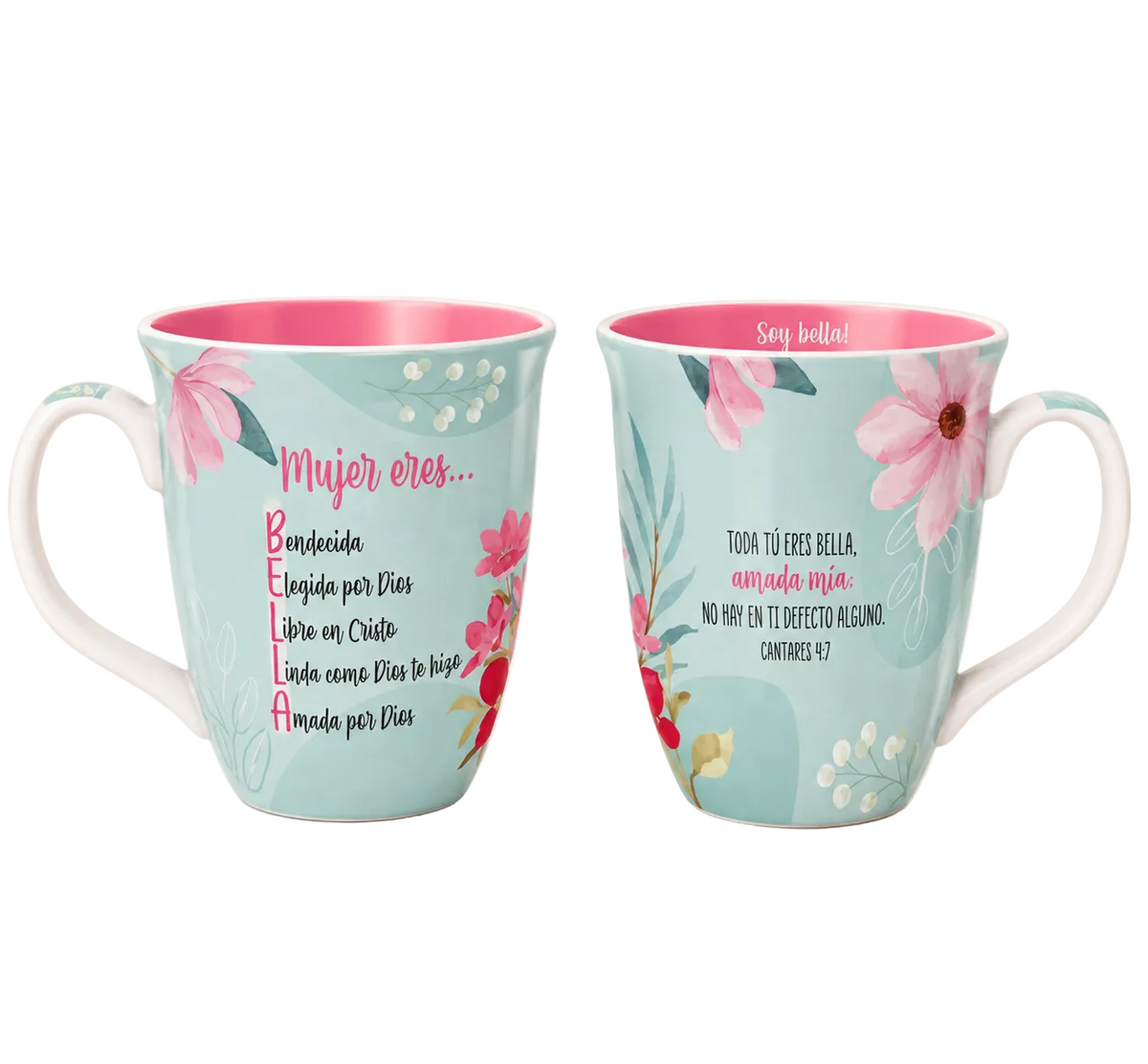 Taza Amada y Bendecida | Cerámica 14 oz