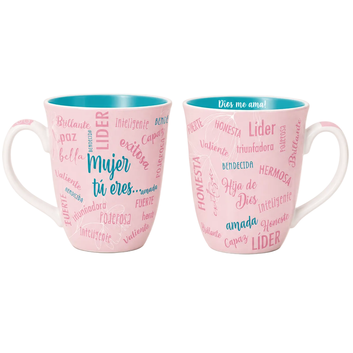 Taza Amada y Bendecida | Cerámica 14 oz