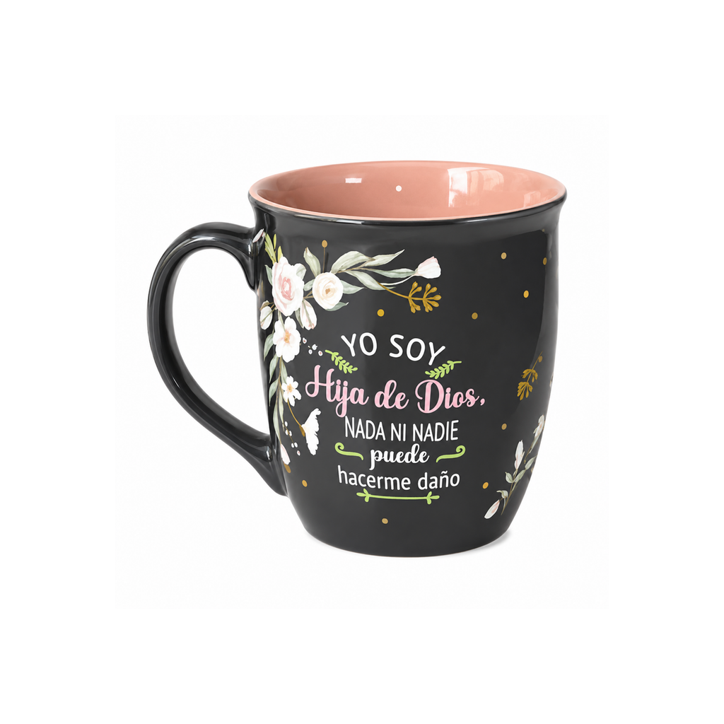 Taza Esforzada y Valiente | Cerámica Premium 14 oz