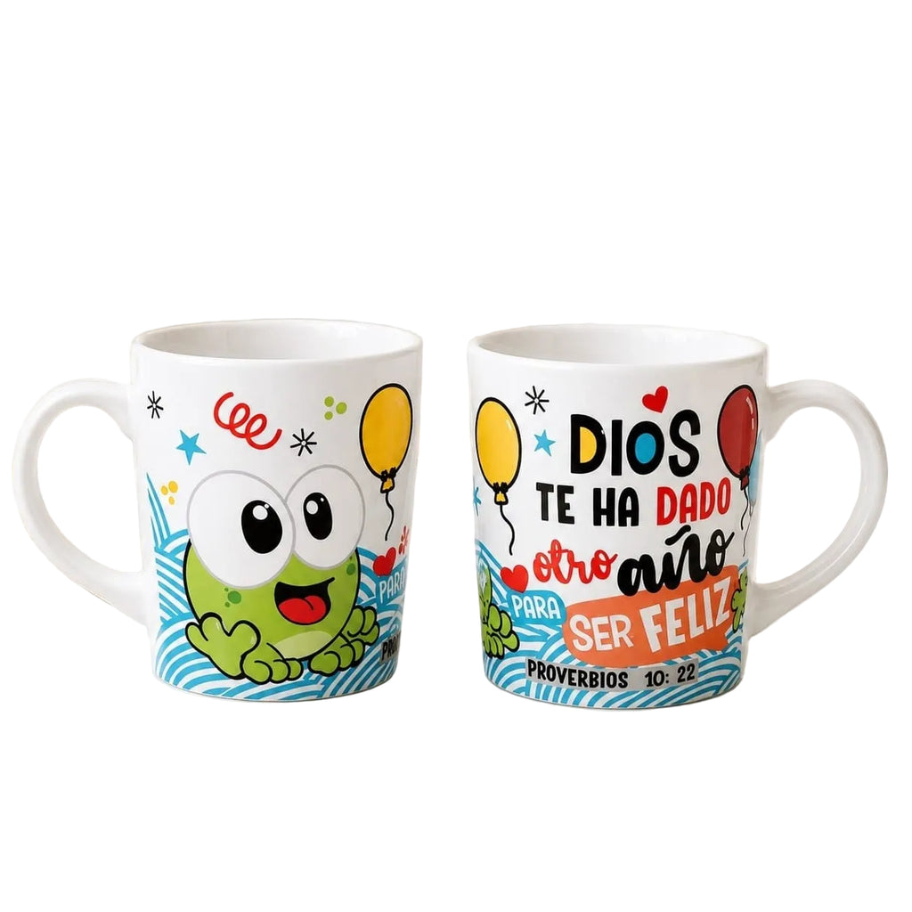 Taza Cristiana Loi Woops | Cerámica 14 oz