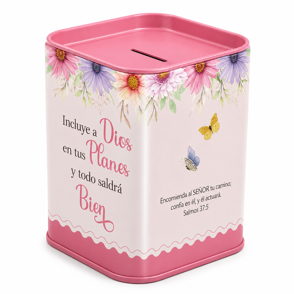 Alcancía Metálica Regalos Inspiración